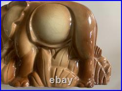 Rare Ceramique Art Deco 1930 Elephant Par Charles Lemanceau Rare Ceramique Art Deco 1930 Elephant Par Charles Lemanceau
