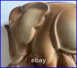 Rare Ceramique Art Deco 1930 Elephant Par Charles Lemanceau Rare Ceramique Art Deco 1930 Elephant Par Charles Lemanceau