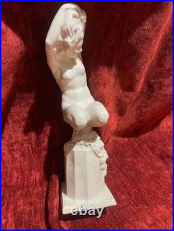 Rare Raymonde Guerbe bacchante sculpture céramique Art Déco nu féminin Rare Raymonde Guerbe bacchante sculpture céramique Art Déco nu féminin