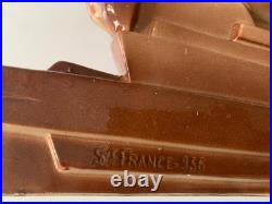 Rare Sculpture Ceramique Charles Lemenceau 1930 Valkyrie Saint-clement