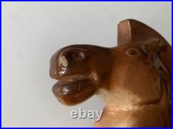 Rare Sculpture Ceramique Charles Lemenceau 1930 Valkyrie Saint-clement