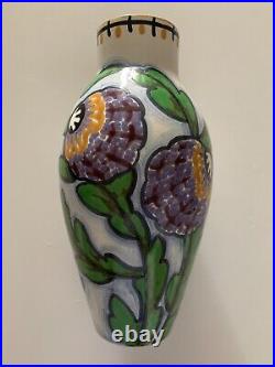 Rare Vase 1920 Ceramique Fauve Dlg Metthey & Andre Derain A Identifier
