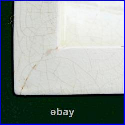 Rare paire de serre livres céramique craquelé LEMANCEAU St Clément art deco 1930