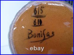 Rare vase en céramique émaillée signé Paul BONIFAS (1893-1967) Art Déco