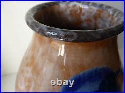 Rare vase en céramique émaillée signé Paul BONIFAS (1893-1967) Art Déco