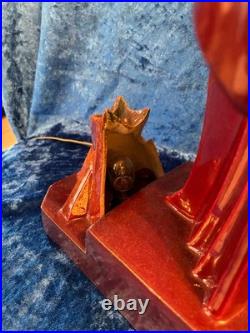 Robj Mephistopheles Faience Lampe Brule Parfum Boulogne/seine