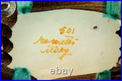 Rometti Umbertide Service à liqueur céramique Plateau tonneau verres Art Déco XX Rometti Umbertide Service à liqueur céramique Plateau tonneau verres Art Déco XX