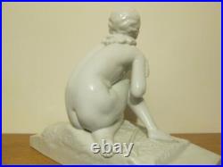SCULPTURE enPARFAIT ETAT AMAZONE DIANE NU ART DECO 1930 VILLENAUXE FAIENCE SIGNé SCULPTURE enPARFAIT ETAT AMAZONE DIANE NU ART DECO 1930 VILLENAUXE FAIENCE SIGNé