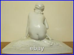 SCULPTURE enPARFAIT ETAT AMAZONE DIANE NU ART DECO 1930 VILLENAUXE FAIENCE SIGNé SCULPTURE enPARFAIT ETAT AMAZONE DIANE NU ART DECO 1930 VILLENAUXE FAIENCE SIGNé