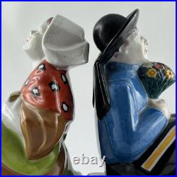 SERRE LIVRES Céramique GABRIEL FOURMAINTRAUX Faïence DESVRES, Art Déco 1930