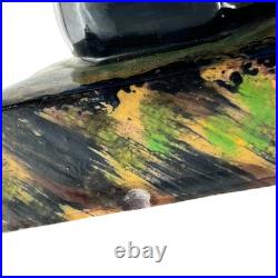 SERRE LIVRES Céramique GABRIEL FOURMAINTRAUX Faïence DESVRES, Art Déco 1930