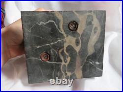 SPLENDIDE STATUE MARQUISE CERAMIQUE PUGI DLG Italie CACCIAPUOTI Ca. 1930