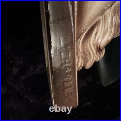 Sculpture En Céramique Art Déco Les Chevaux Signé Charles Lemanceau 1930