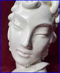 Sculpture Statue Buste Femme Art Deco German Germany Luxembourg Goldscheider