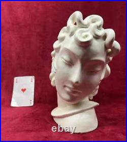 Sculpture Statue Buste Femme Art Deco German Germany Luxembourg Goldscheider