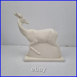 Sculpture, primavera, art deco, 1930, Biche, Made In France, Céramique