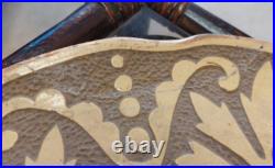 Signé Simonin Vase Art Déco Faïence Céramique Art Nouveau Liberty XXe