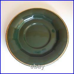 Soucoupe assiette ronde céramique porcelaine art déco PILLIVUYT France N6180