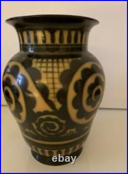Superbe Vase Ceramique Emaillee De Charles Catteau Keramis