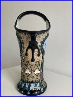 Superbe Vase de style Russe, Art Déco. Boyard russe. Vers 1930. Céramique