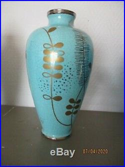 Superbe grand vase Art Déco 1930 céramique Asch Ste Radegonde