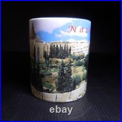 Tasse bol MUG céramique porcelaine Nazareth art déco ethnique religion N7911