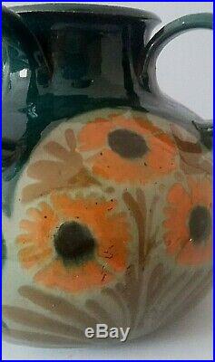 Très beau vase céramique Alsace Soufflenheim signé Elchinger époque Art Deco