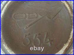 V61 Très Beau Vase Boule Céramique Signé ODYV 554 Art Déco