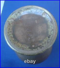 V69 Grand Vase Faïence Sarreguemines Cristallisation Art Déco Ogive V69 Grand Vase Faïence Sarreguemines Cristallisation Art Déco Ogive