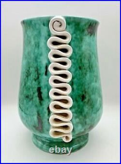 VASE ANCIEN SAINTE-RADEGONDE GUSTAVE ASCH art-deco-ceramique design