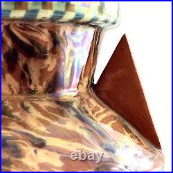 VASE ART DÉCO Ancien Céramique JEAN GERBINO à VALLAURIS, 1930, Terres Mêlées VASE ART DÉCO Ancien Céramique JEAN GERBINO à VALLAURIS, 1930, Terres Mêlées
