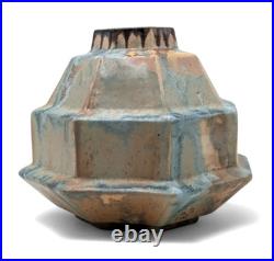 VASE ART DÉCO Fourmaintreaux Delassus DÈVRES grès cristallisation ancien VASE ART DÉCO Fourmaintreaux Delassus DÈVRES grès cristallisation ancien