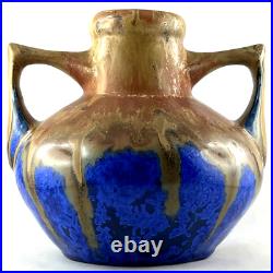 VASE Ancien Céramique GILBERT METENIER Grès Art Déco 30 carries/denbac/pointu VASE Ancien Céramique GILBERT METENIER Grès Art Déco 30 carries/denbac/pointu