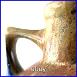 VASE Ancien Céramique GILBERT METENIER Grès Art Déco 30 carries/denbac/pointu VASE Ancien Céramique GILBERT METENIER Grès Art Déco 30 carries/denbac/pointu
