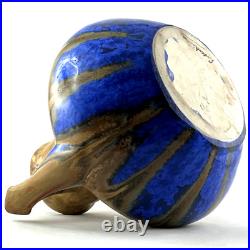 VASE Ancien Céramique GILBERT METENIER Grès Art Déco 30 carries/denbac/pointu VASE Ancien Céramique GILBERT METENIER Grès Art Déco 30 carries/denbac/pointu