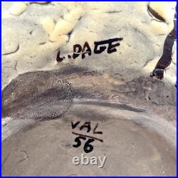 VASE Ancien Céramique LOUIS DAGE Art Déco 1930/année 30/larrieu/buthaud