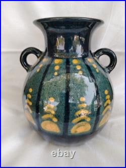 VASE Ancien Céramique PAUL JACQUET Poterie SAVOIE Art Déco 1930