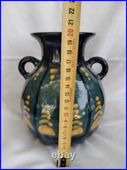 VASE Ancien Céramique PAUL JACQUET Poterie SAVOIE Art Déco 1930