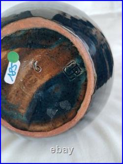 VASE Ancien Céramique PAUL JACQUET Poterie SAVOIE Art Déco 1930