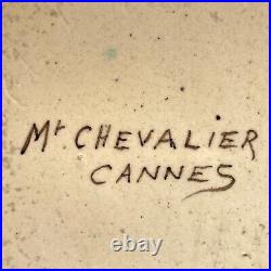 VASE Céramique MONT CHEVALIER CANNES Art Nouveau/Déco, vallauris/castel/barol
