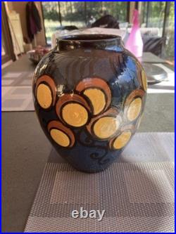 VASE Céramique RENÉ NICOLE Poterie SAVOYARDE Art Déco 30/1930/sispa/jourdain