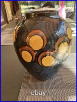 VASE Céramique RENÉ NICOLE Poterie SAVOYARDE Art Déco 30/1930/sispa/jourdain
