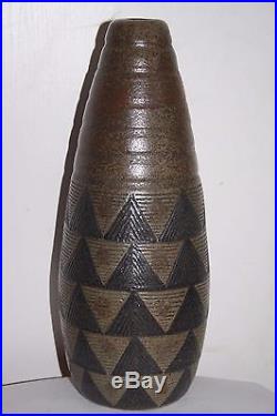 VASE DE PAUL BEYER céramique émailée 1873-1945 art deco lampe