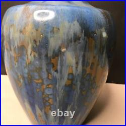 VASE PIERREFONDS grès cristallisation ART DECO art nouveau vintage antique