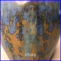 VASE PIERREFONDS grès cristallisation ART DECO art nouveau vintage antique