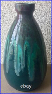 VASE PRIMAVERA Art Déco CÉRAMIQUE d'ART de BORDEAUX CAUDÉRAN. CAB. Félix GETE