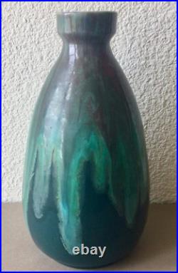 VASE PRIMAVERA Art Déco CÉRAMIQUE d'ART de BORDEAUX CAUDÉRAN. CAB. Félix GETE