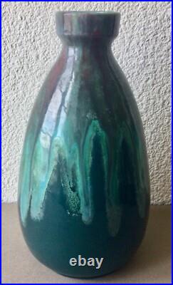 VASE PRIMAVERA Art Déco CÉRAMIQUE d'ART de BORDEAUX CAUDÉRAN. CAB. Félix GETE