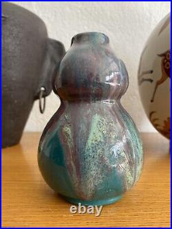 Vase Art Deco CAB / Céramique Faïence Ancienne Primavera 14cm TBE