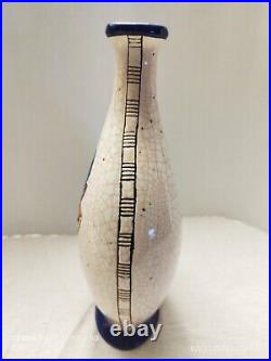 Vase Art Déco Céramique Emaux de Longwy